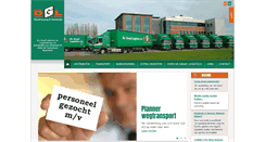 Desktop Screenshot of degraaflogistics.nl